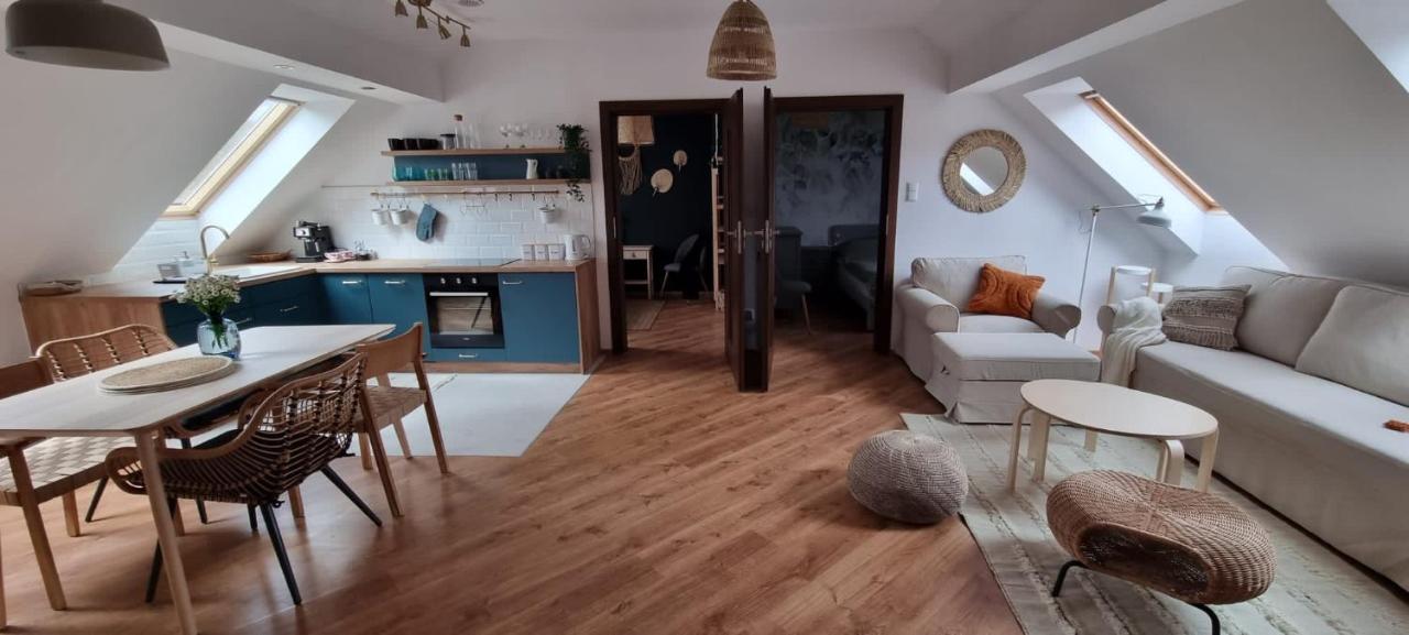 Apartament W Centrum - Nasze Poddasze Ustrzyki Dolne Bagian luar foto